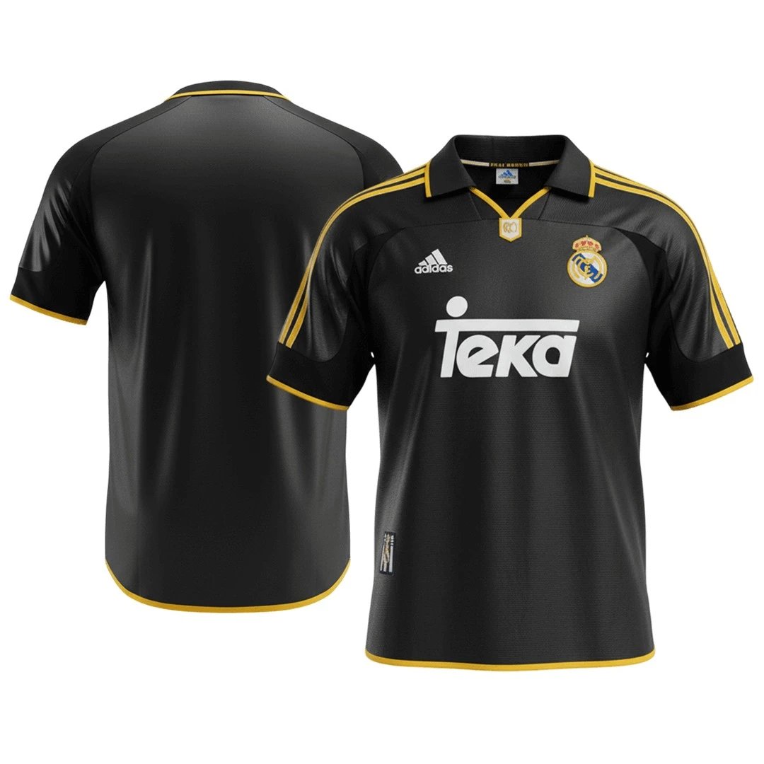 Real Madrid 1999/01 Retro Away Jersey — Photo 3