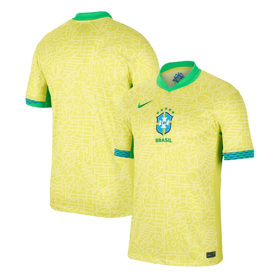 Brazil 2024 Home Jersey — QC