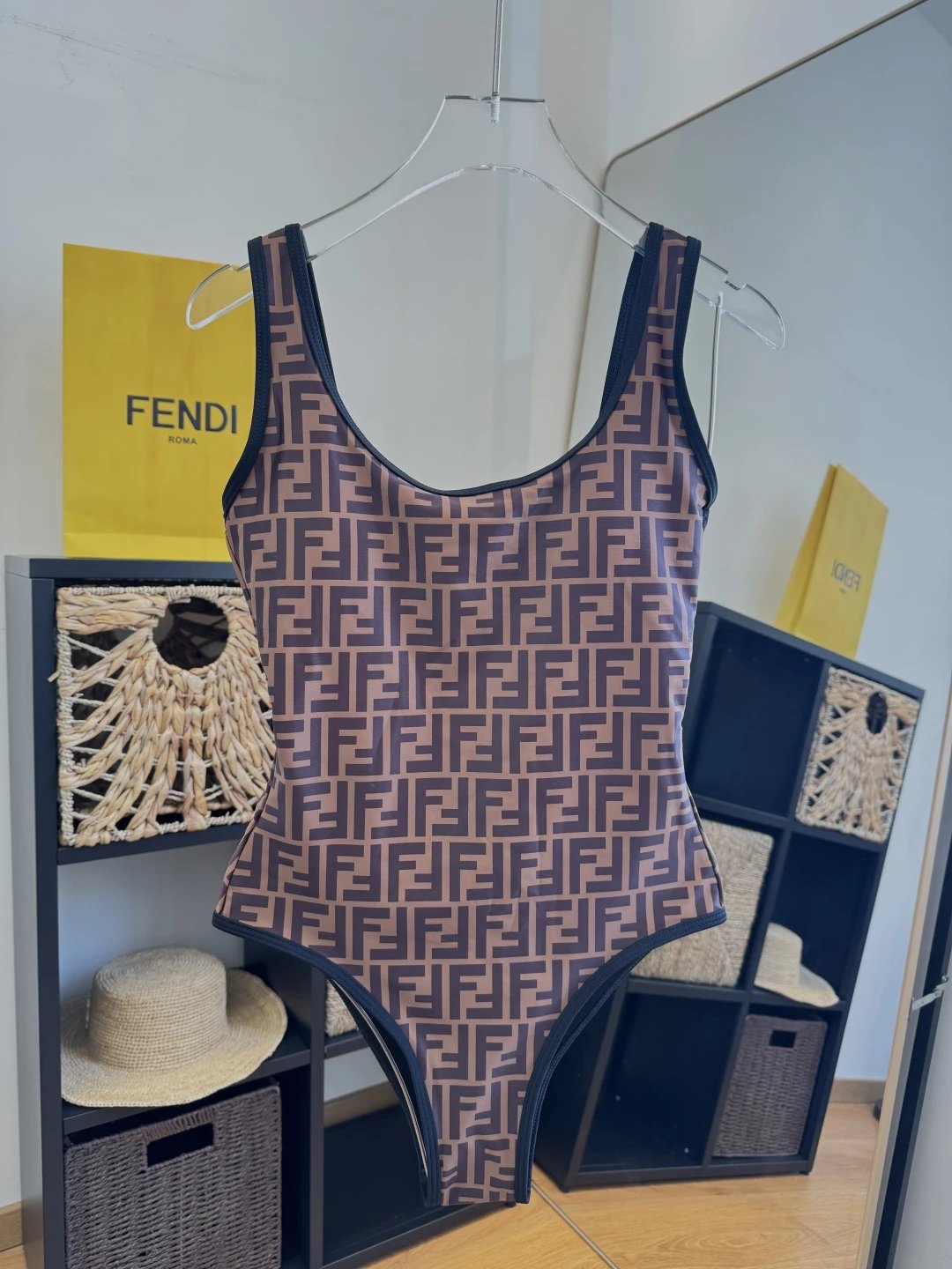 Fendi One-Piece Swimwear — QC