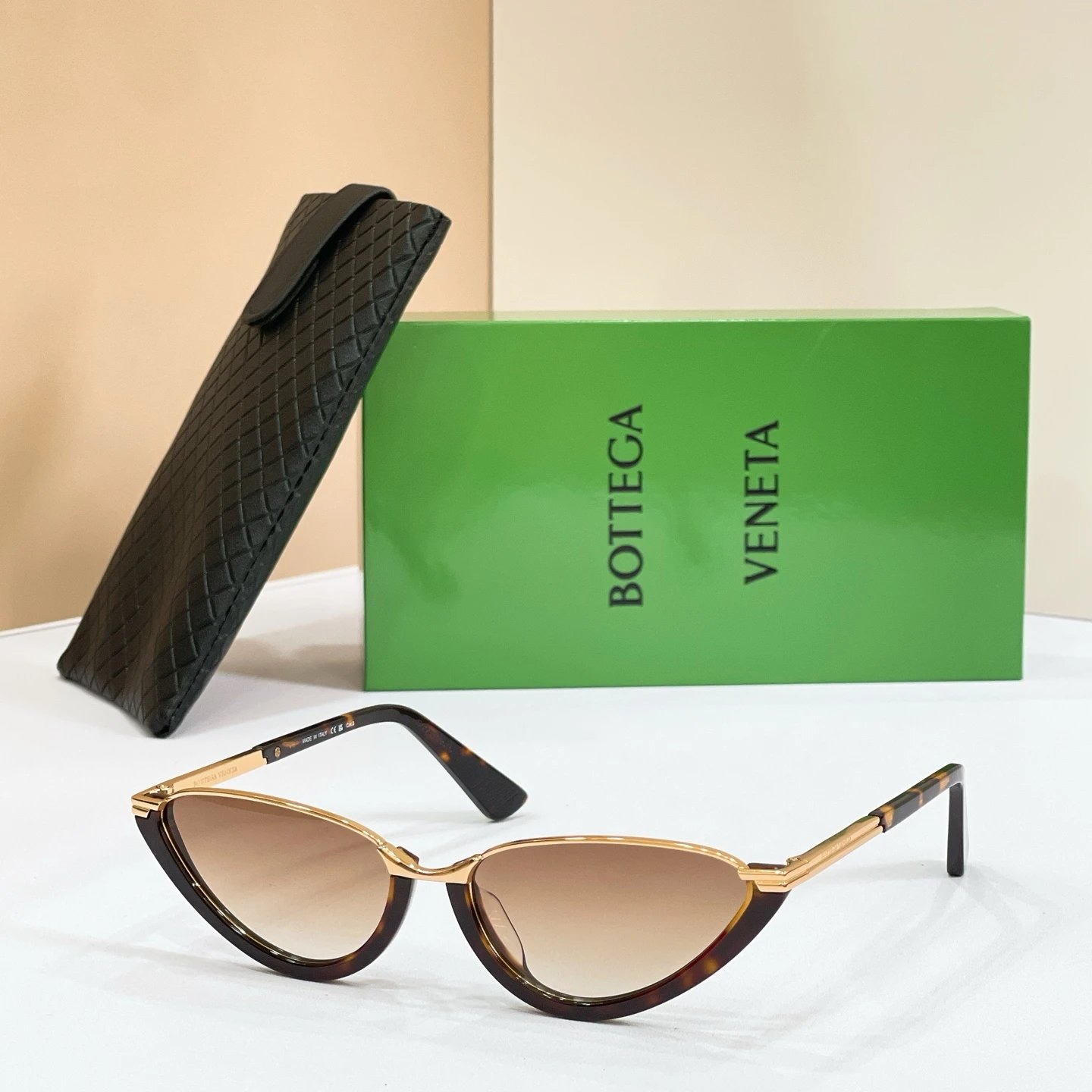 Bottega Veneta BV1346S Sunglasses 56-17-145 Ver.B — QC