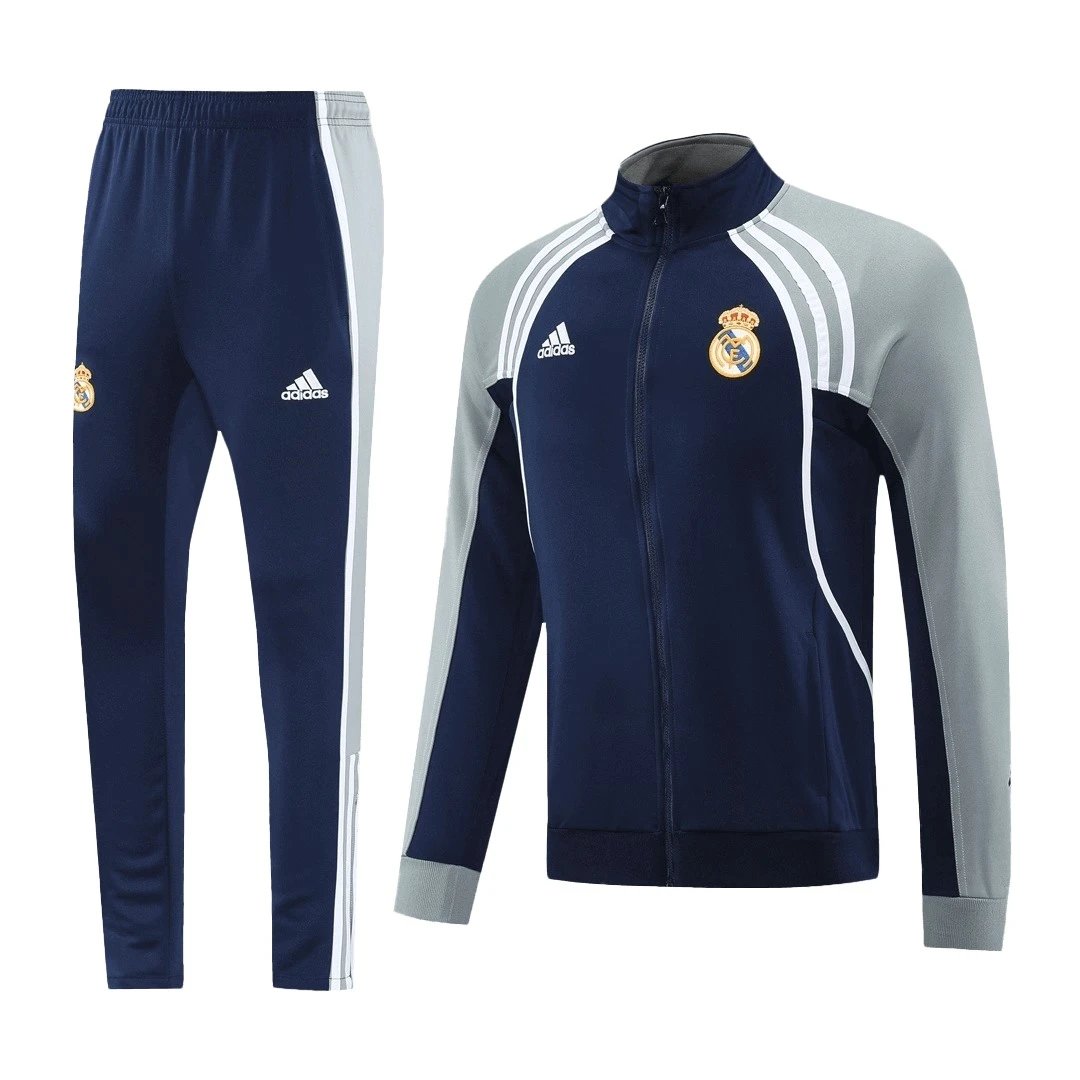 Real Madrid 2025 Jacket Tracksuit 26 Navy — Zdjęcie 2