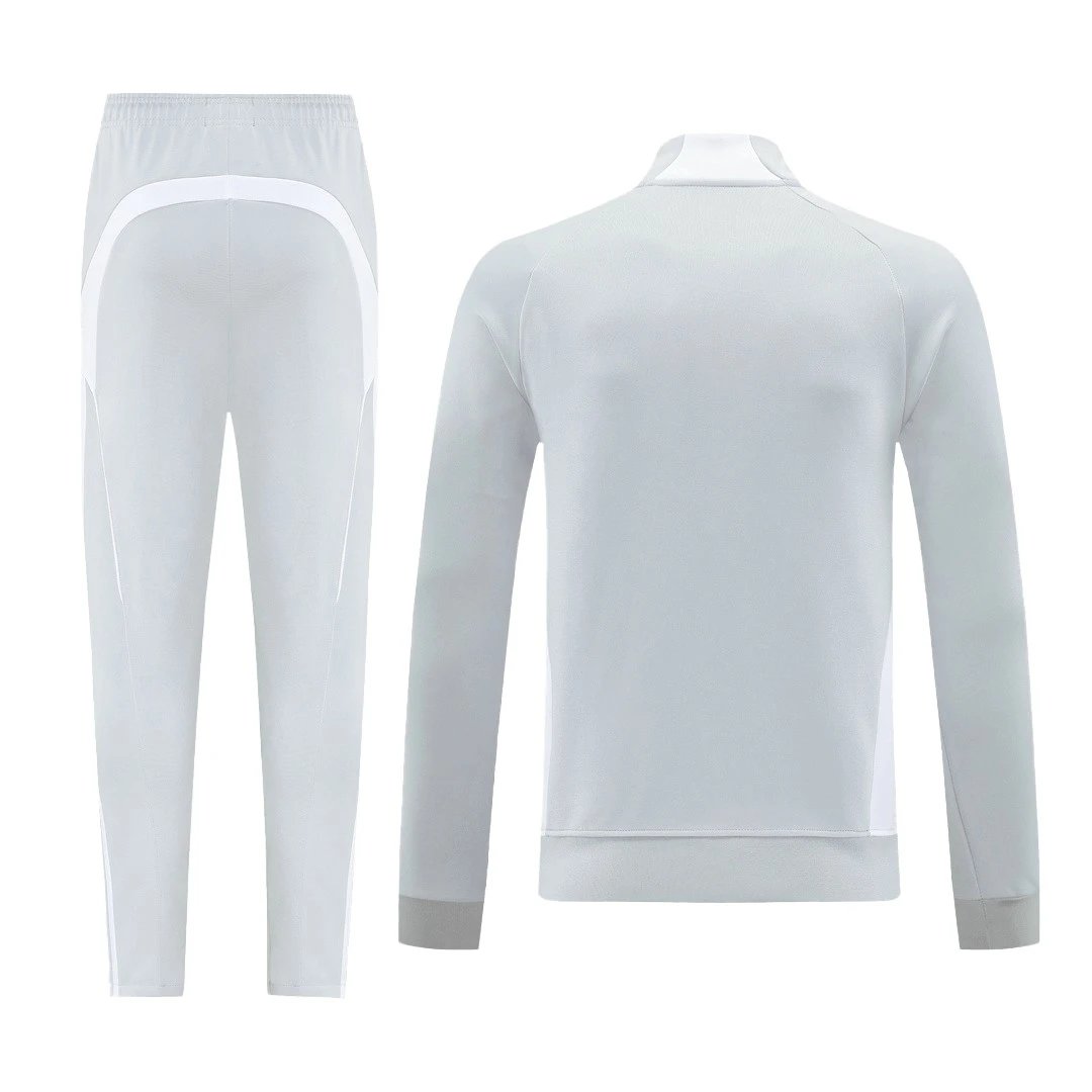 Real Madrid 2025 Jacket Tracksuit 26 Gray — QC