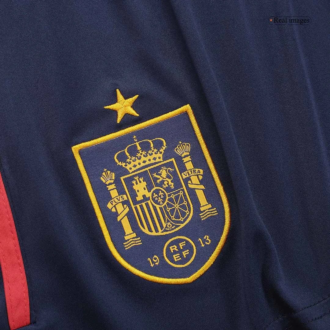 Spain 2022 Home Soccer Shorts — Photo 4