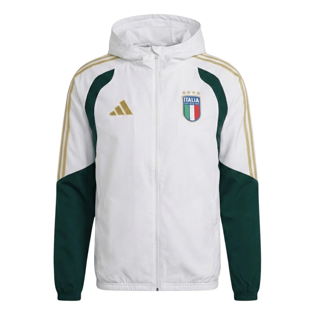 Italy 2026 Hoodie Tracksuit White — QC