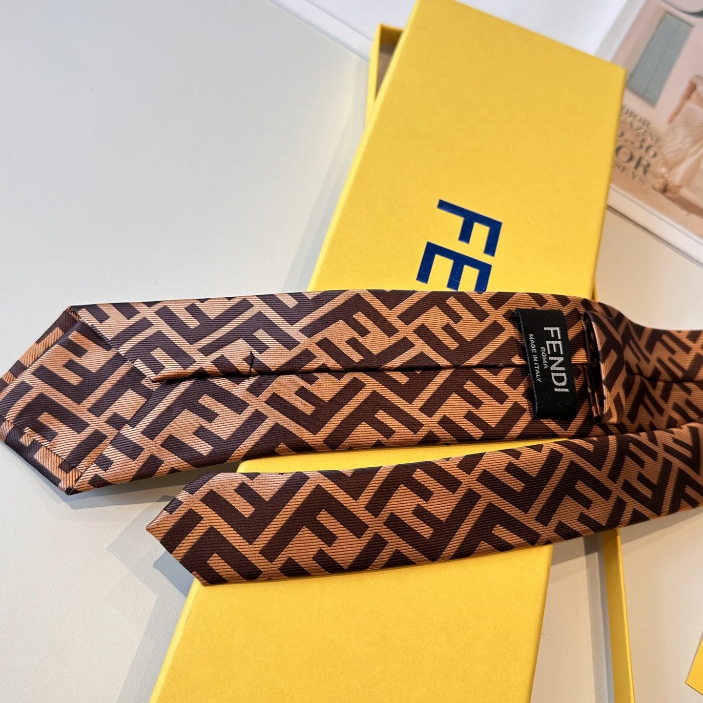 Fendi Silk Tie Ver.B — Photo 4