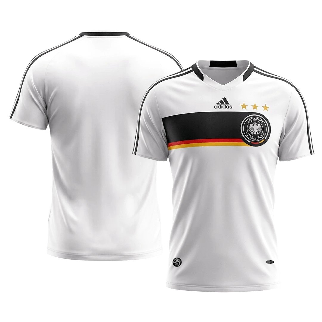 Germany 2008 Retro Home Jersey — photo 3