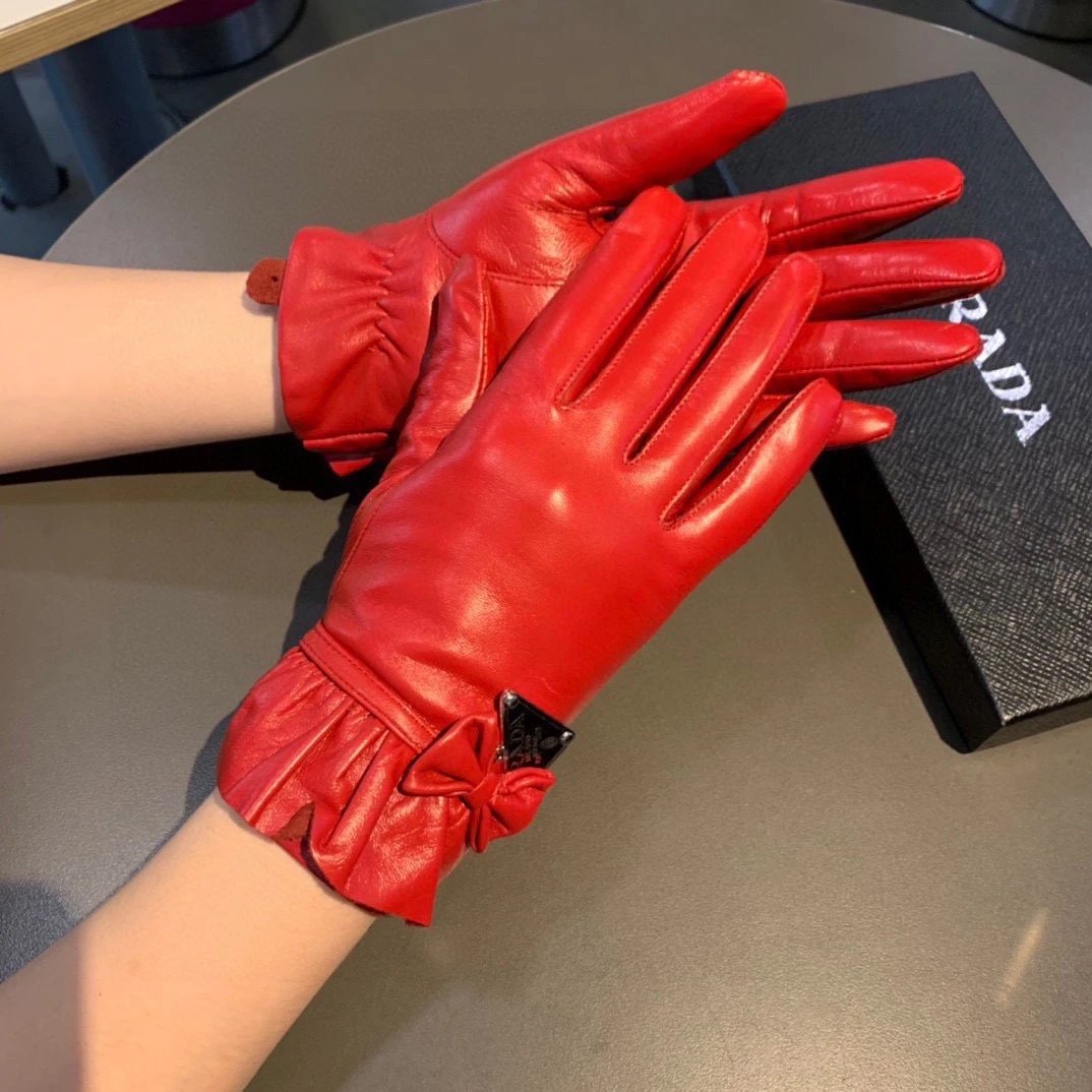Prada Lambskin Cashmere Gloves Ver.C — QC