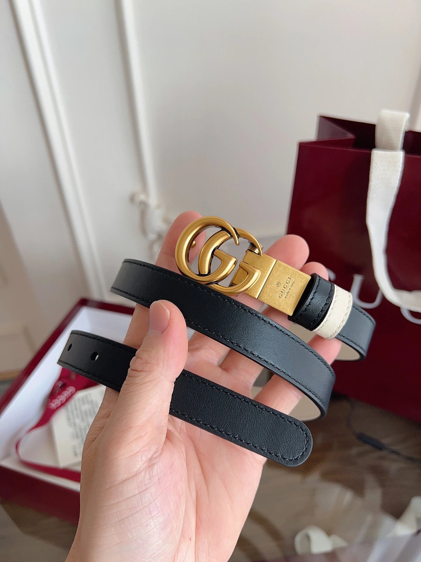 Gucci Reversible Belt Ver.A — QC