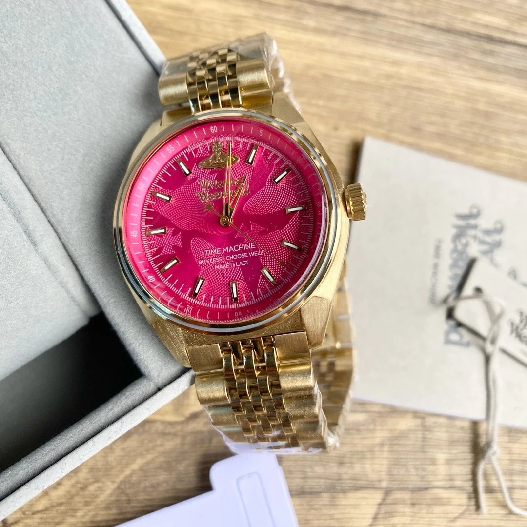 Vivienne Westwood Pink Gold Quartz Watch 39mm — Photo 4