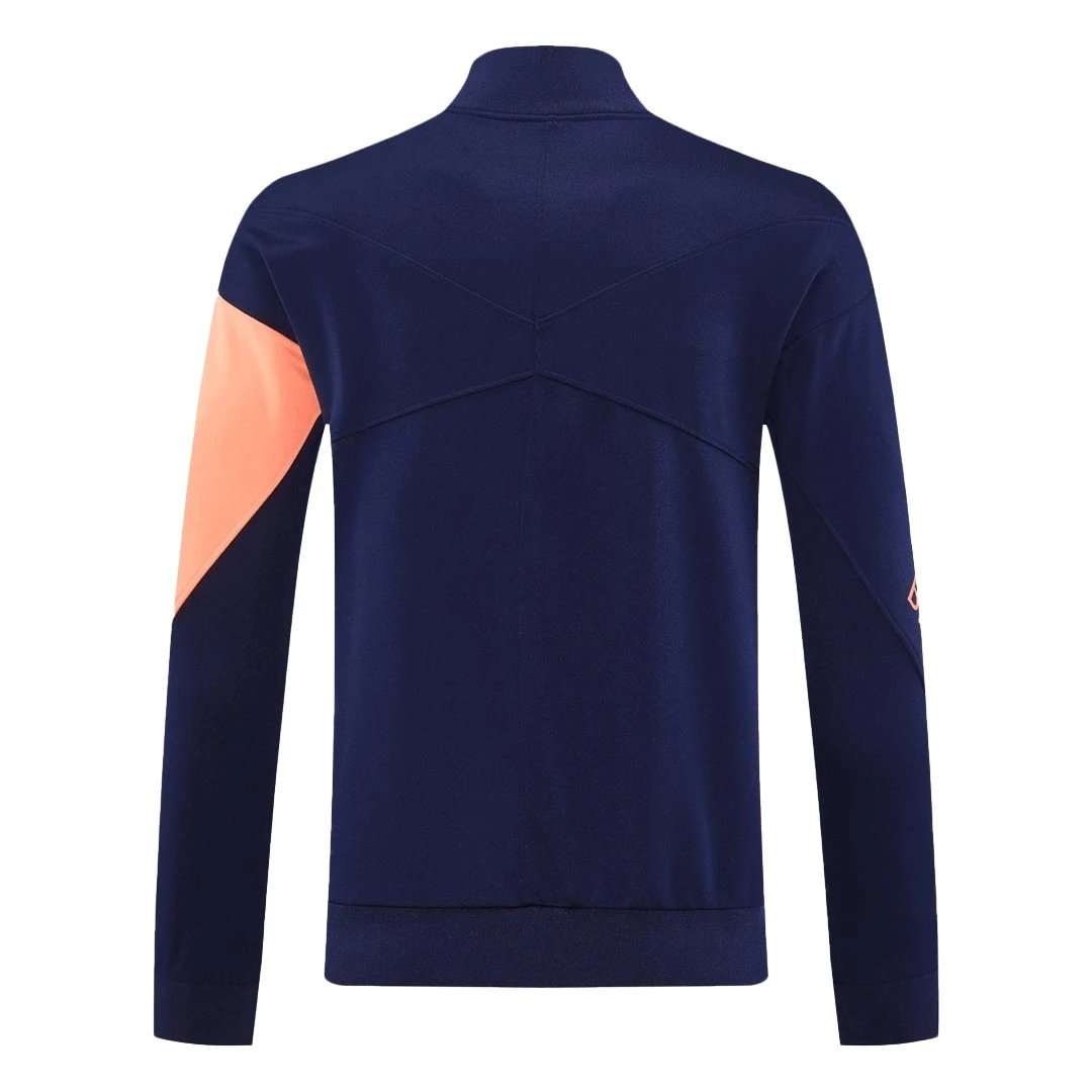Barcelona 2025 Track Jacket 26 Navy Orange — Photo 3