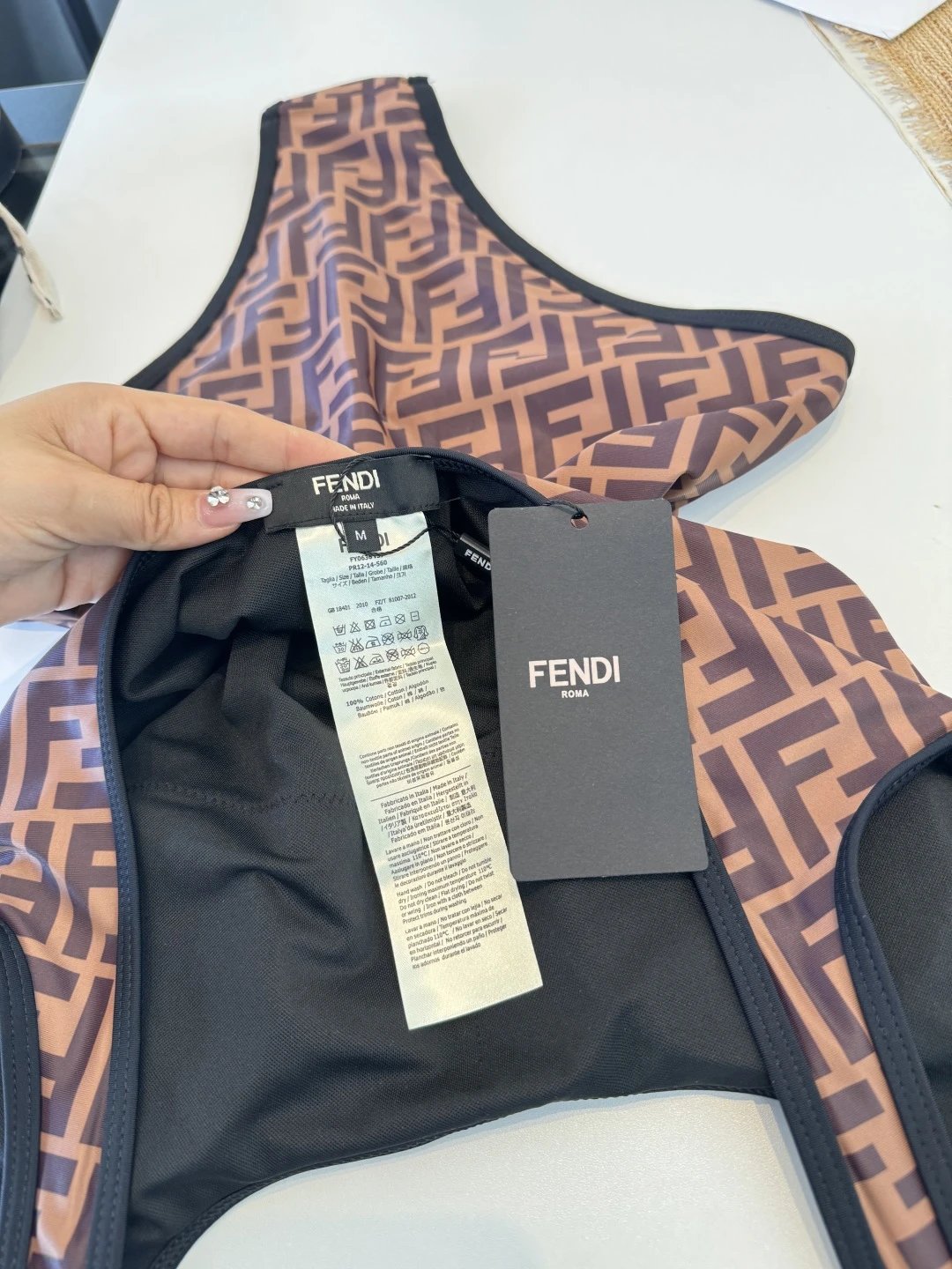 Fendi One-Piece Swimwear — QC