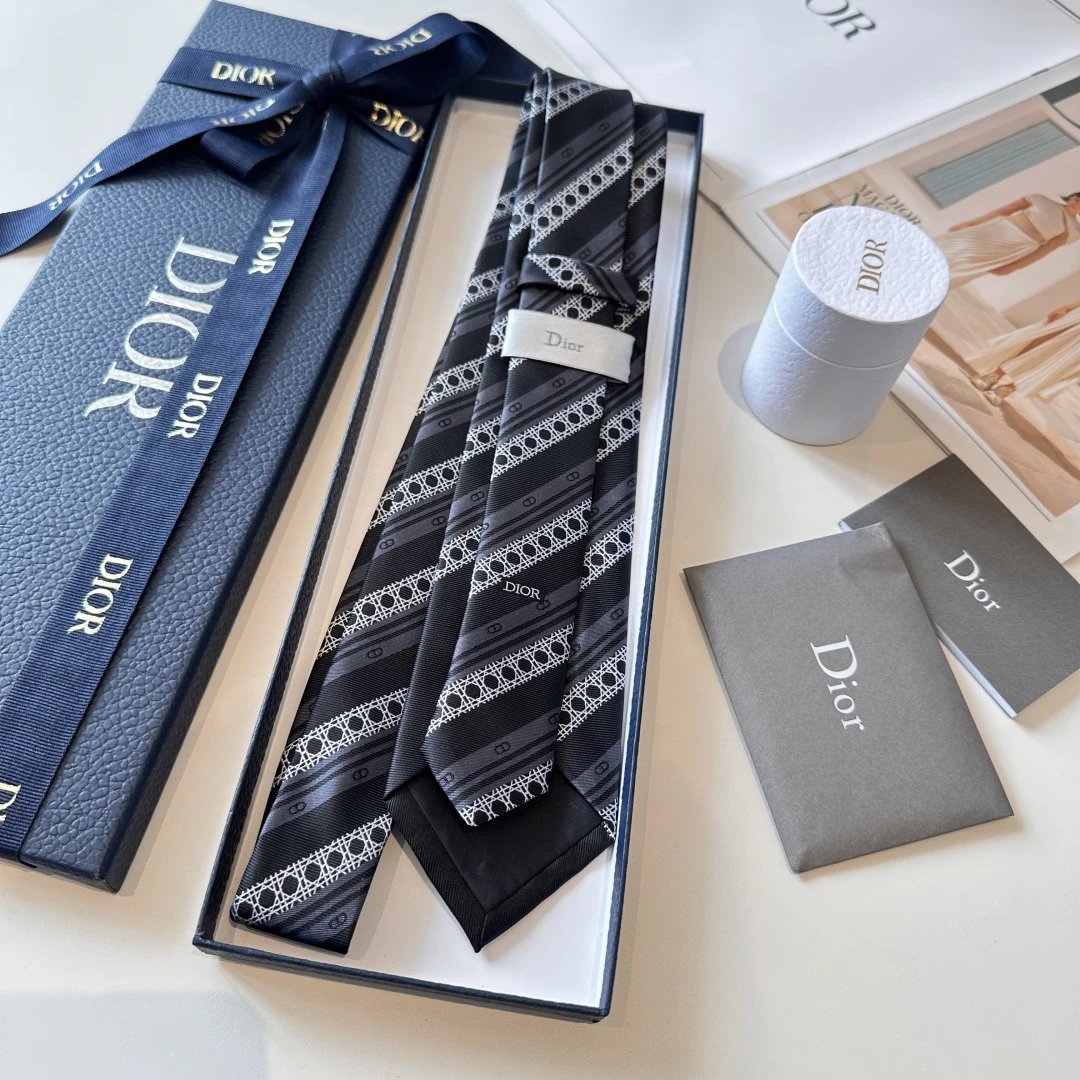 Dior Silk Tie Ver.A — Zdjęcie 3