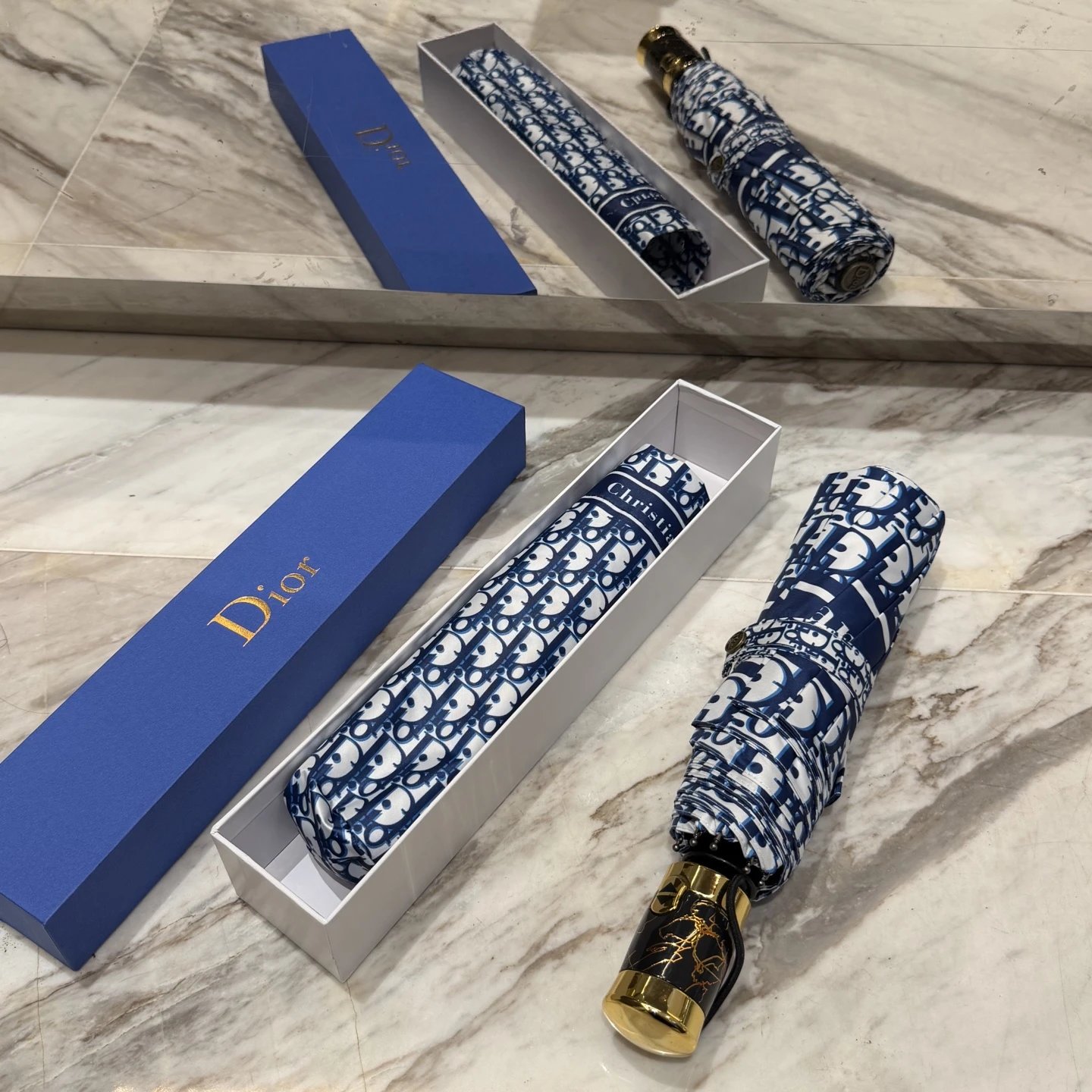 Dior UV Protection Folding Umbrella Ver.E — Zdjęcie 2