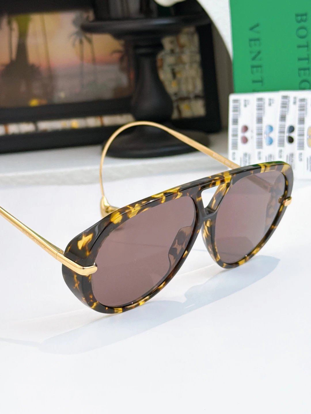 Bottega Veneta Sunglasses Ver.D — QC
