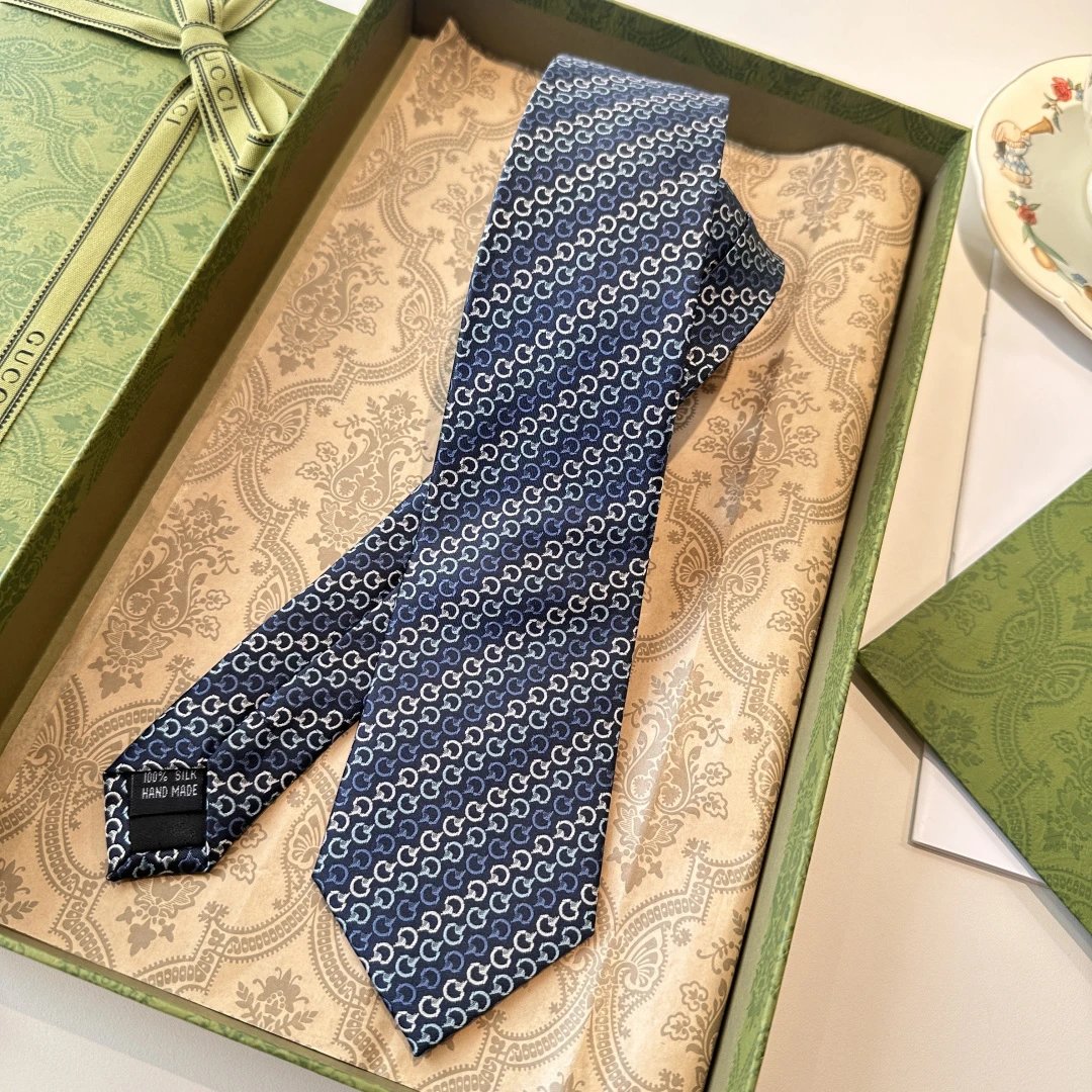 Gucci Silk Tie Ver.D — Zdjęcie 8