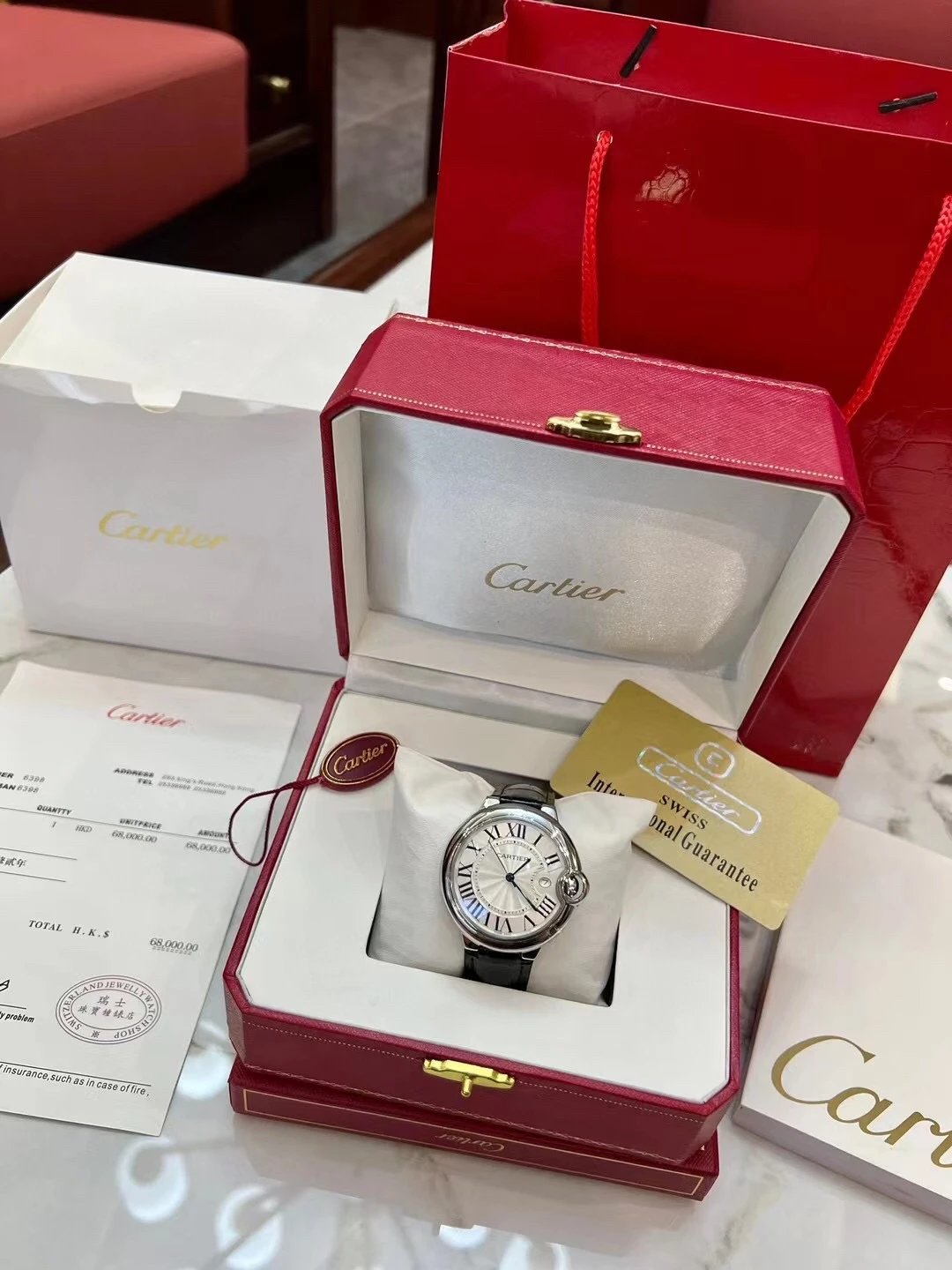 Cartier Ballon Bleu Automatic Watch 42mm Ver.A — photo 4