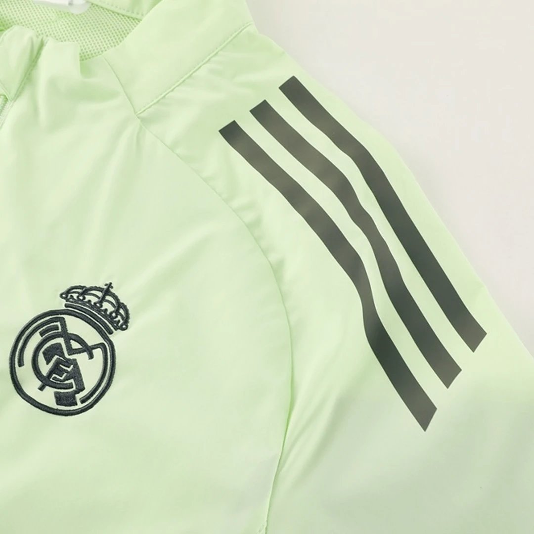 Real Madrid 2025 Windbreaker Jacket 26 Green — Photo 5
