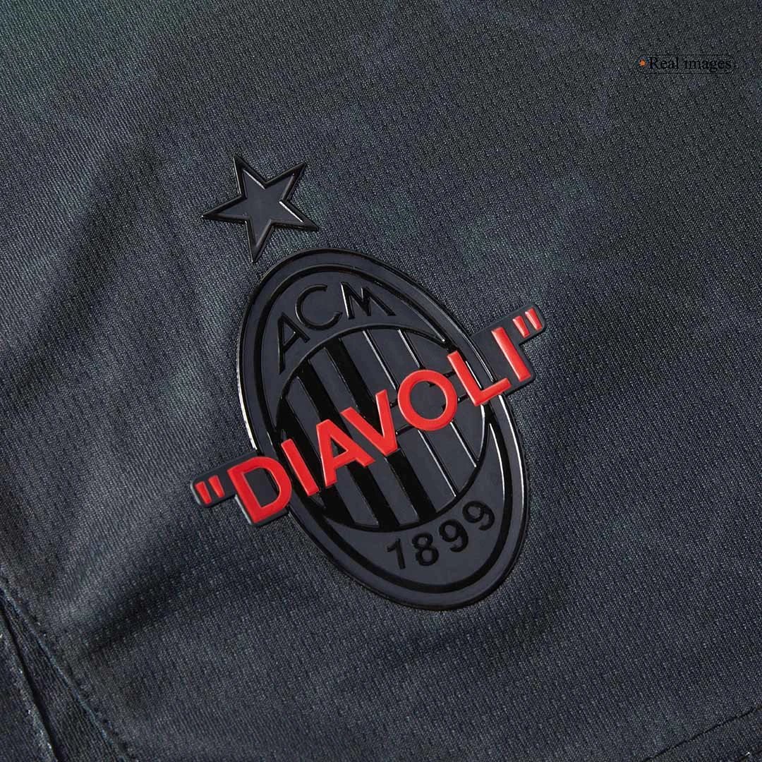 AC Milan Fourth Away Soccer Shorts 2024 25 — photo 7