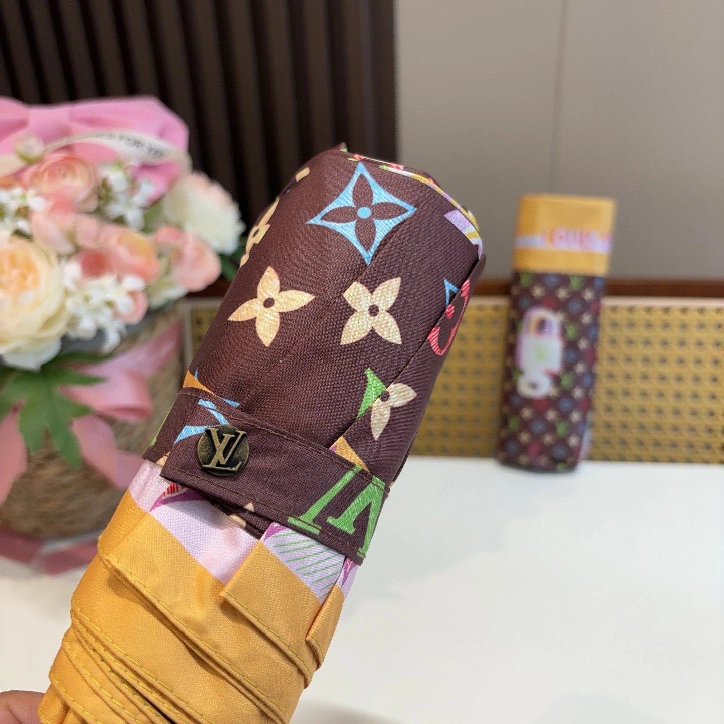 Louis Vuitton UV Protection Folding Umbrella Ver.K — Zdjęcie 4