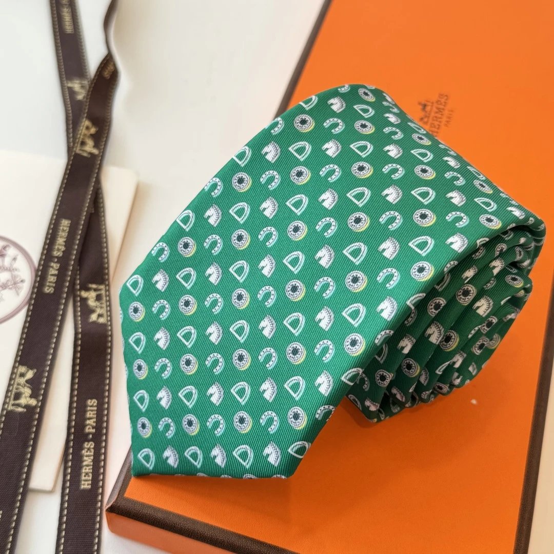 Hermes Silk Tie Ver.I — Photo 9