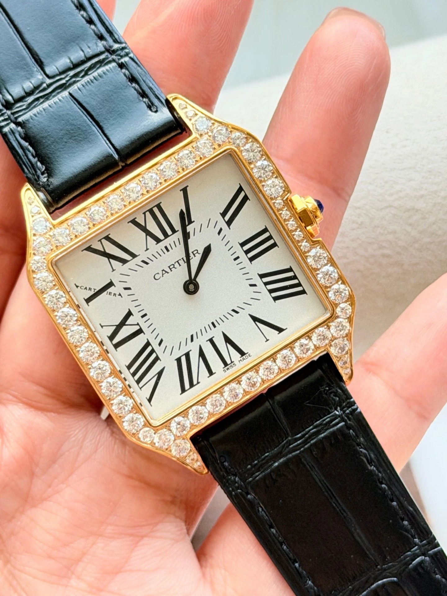 Cartier Santos Automatic Couple Watch 44mm — QC