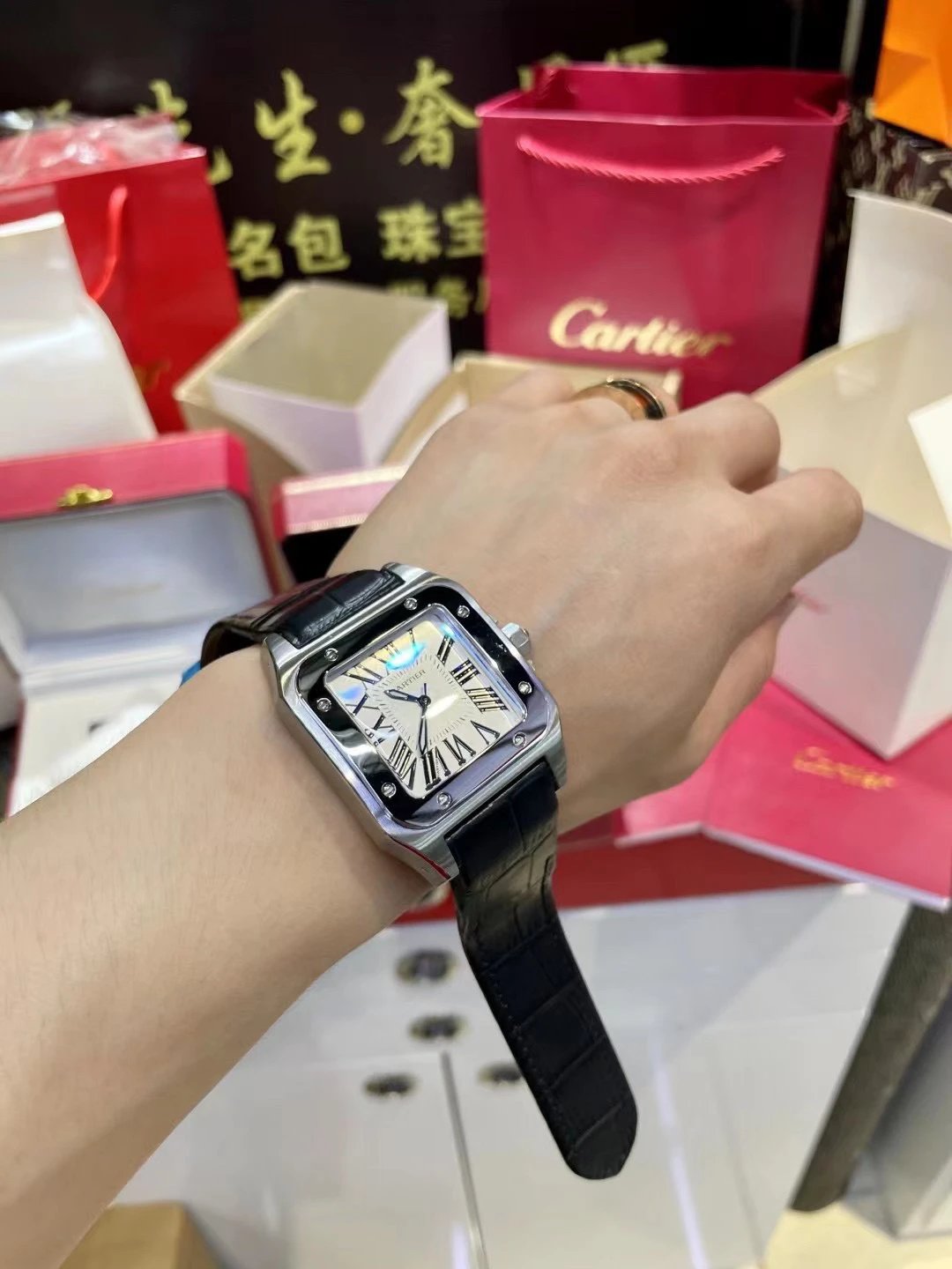 Cartier Santos Automatic Watch Ver.B — Zdjęcie 6
