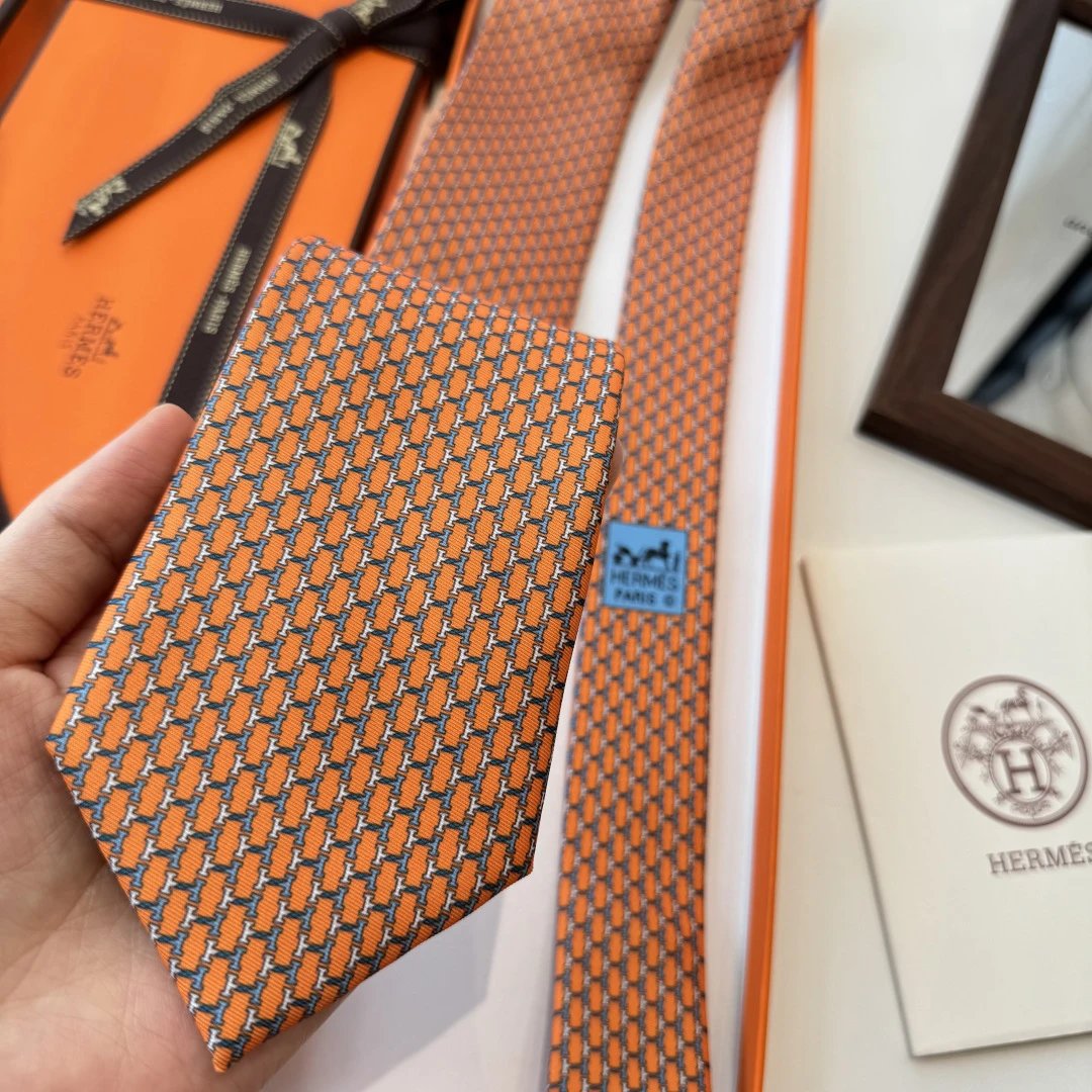 Hermes Silk Tie Ver.Q — Photo 6