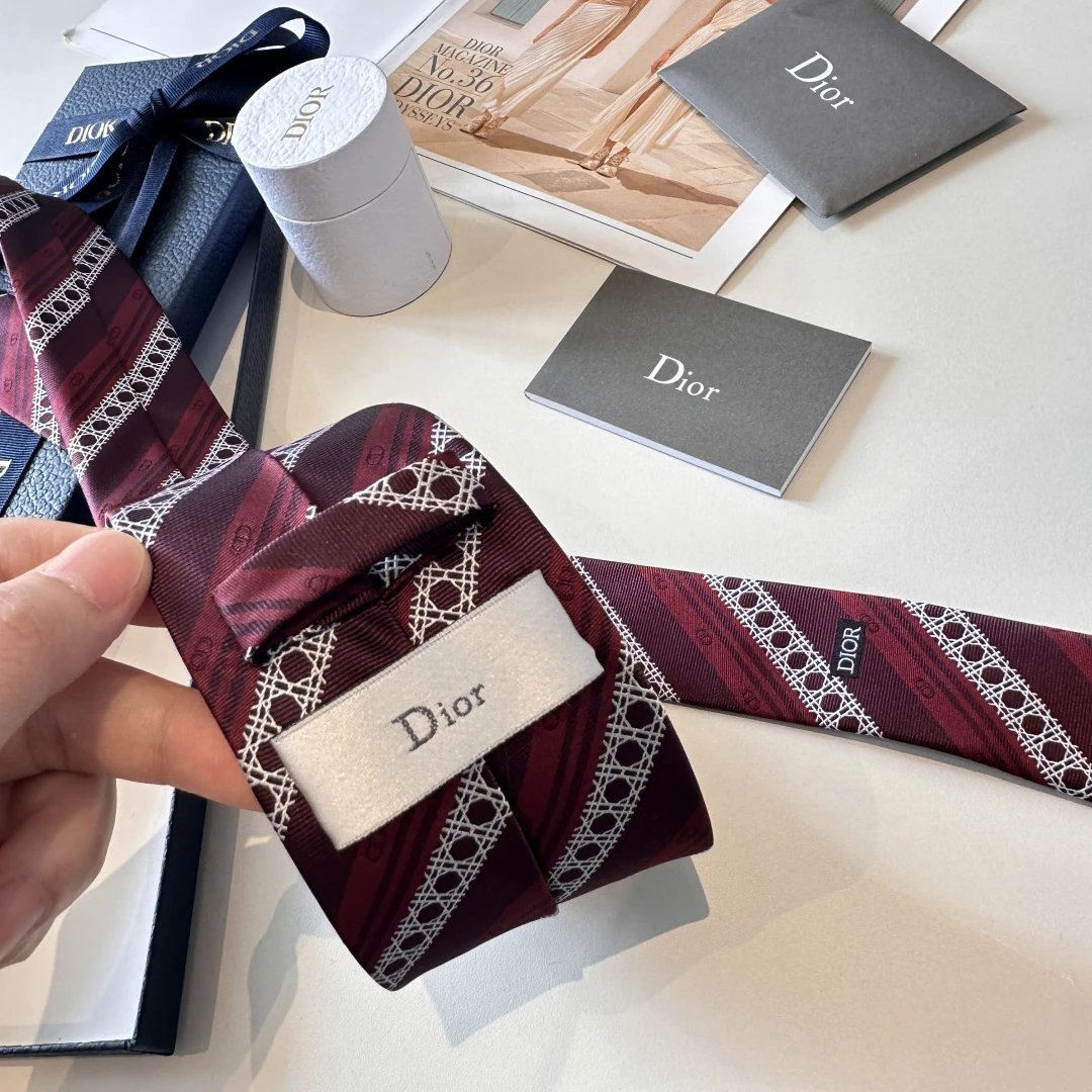 Dior Silk Tie Ver.B — Zdjęcie 5