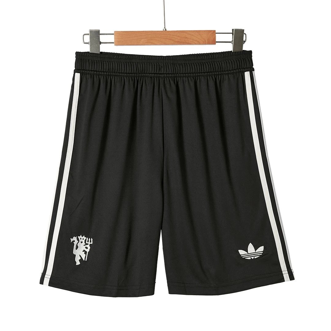 Manchester United Third Away Soccer Shorts 2024 25 — photo 2