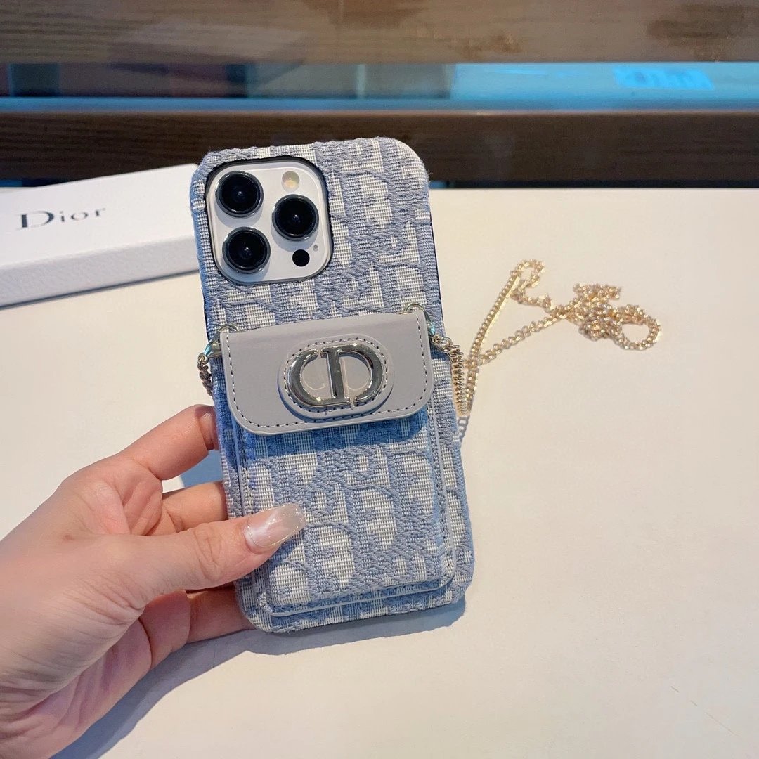 Dior Crossbody Strap Phone Case Ver.B — QC