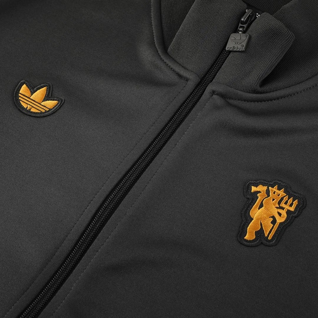 Manchester United 2025 Jacket Tracksuit 26 Black — Zdjęcie 9