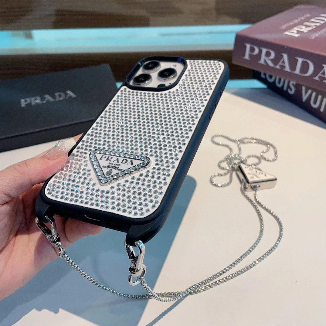 Prada Crossbody Strap Phone Case Ver.B — QC