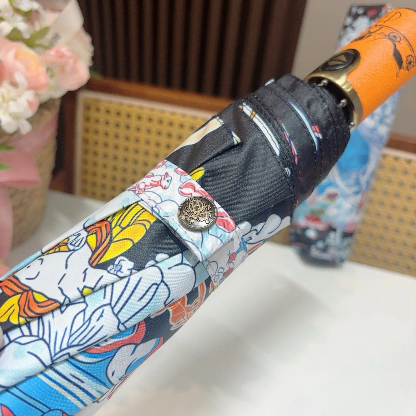 Hermes UV Protection Folding Umbrella Ver.M — Photo 4
