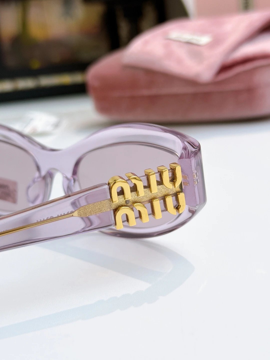Miu Miu SMU14ZS Sunglasses 59-17-130 — QC