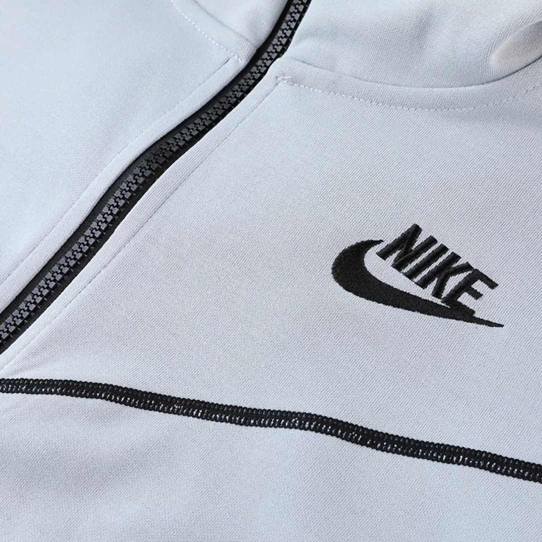 2022 Hoodie Customize Tracksuit Gray — QC