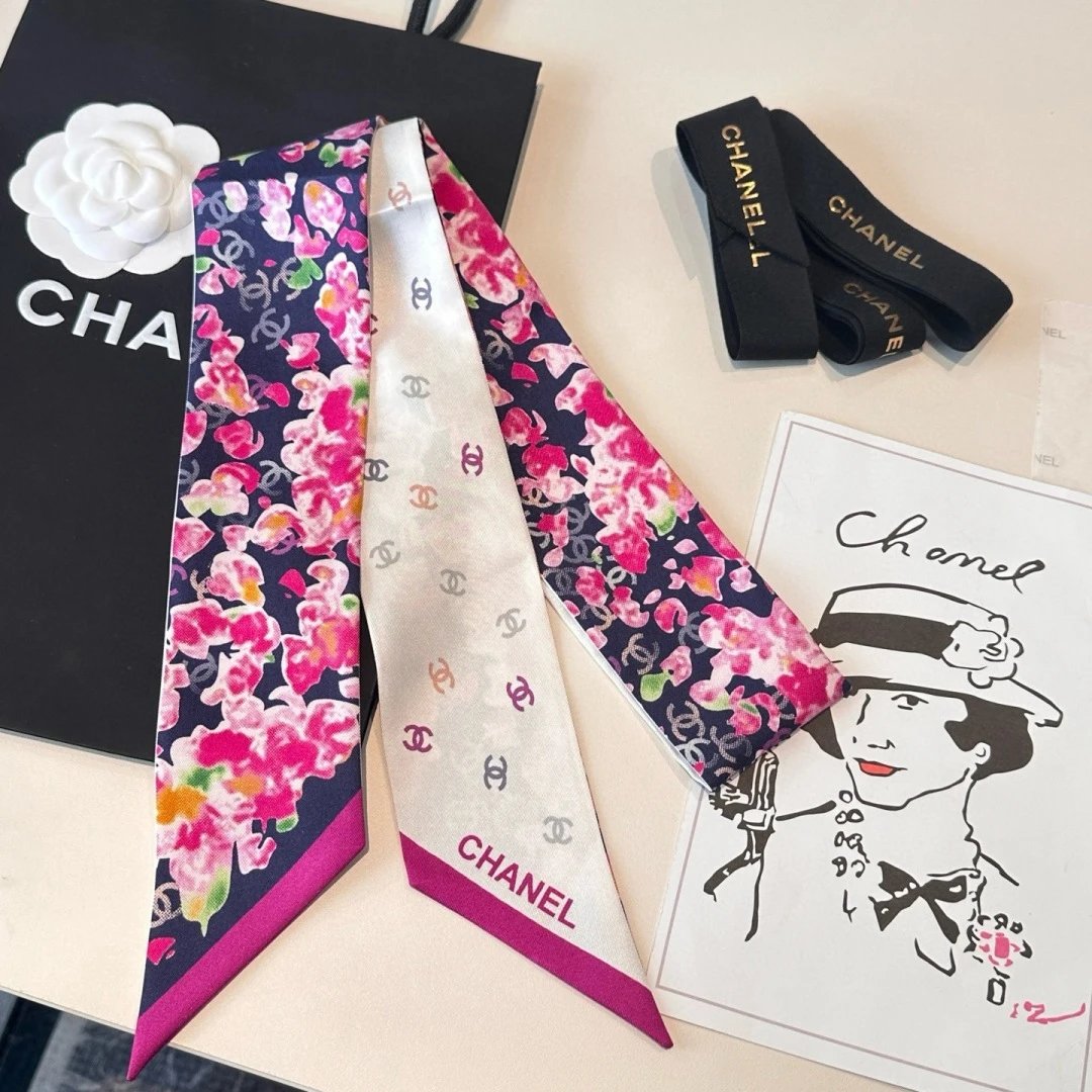Chanel Silk Hair Ribbon Ver.C — QC