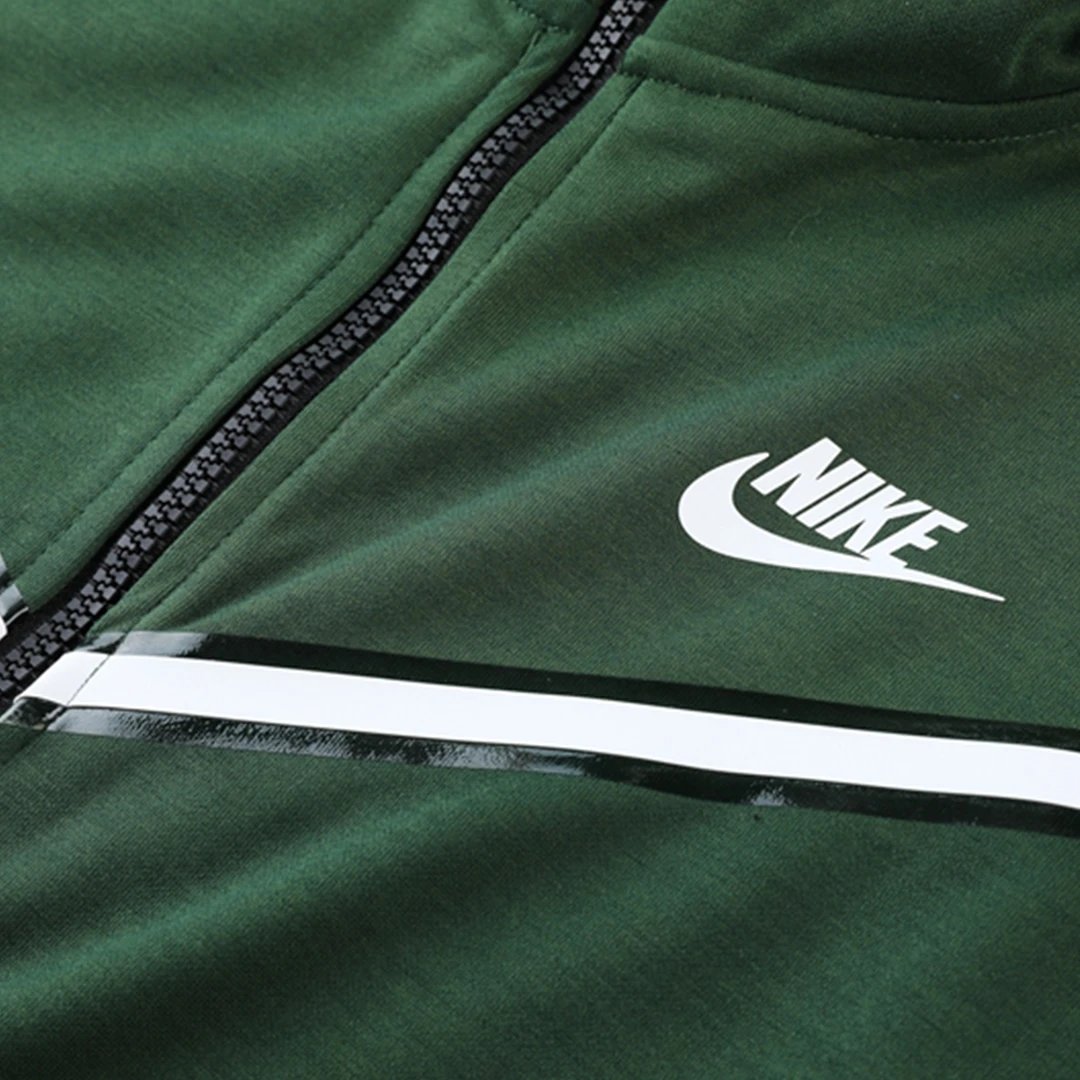 Hoodie Jacket Customize Tracksuit Green — QC