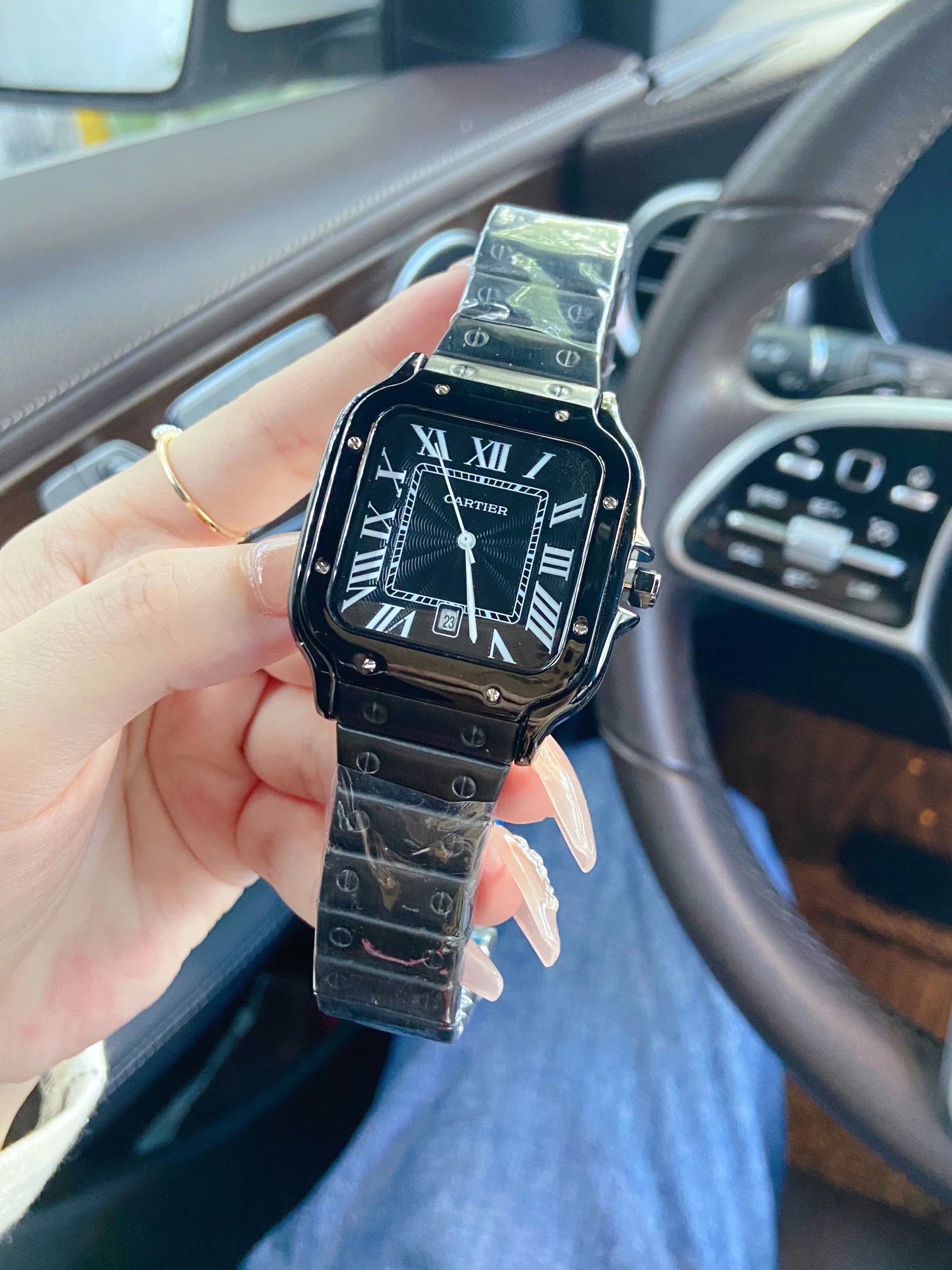 Cartier Santos Quartz Watch 41.3mm — Zdjęcie 5
