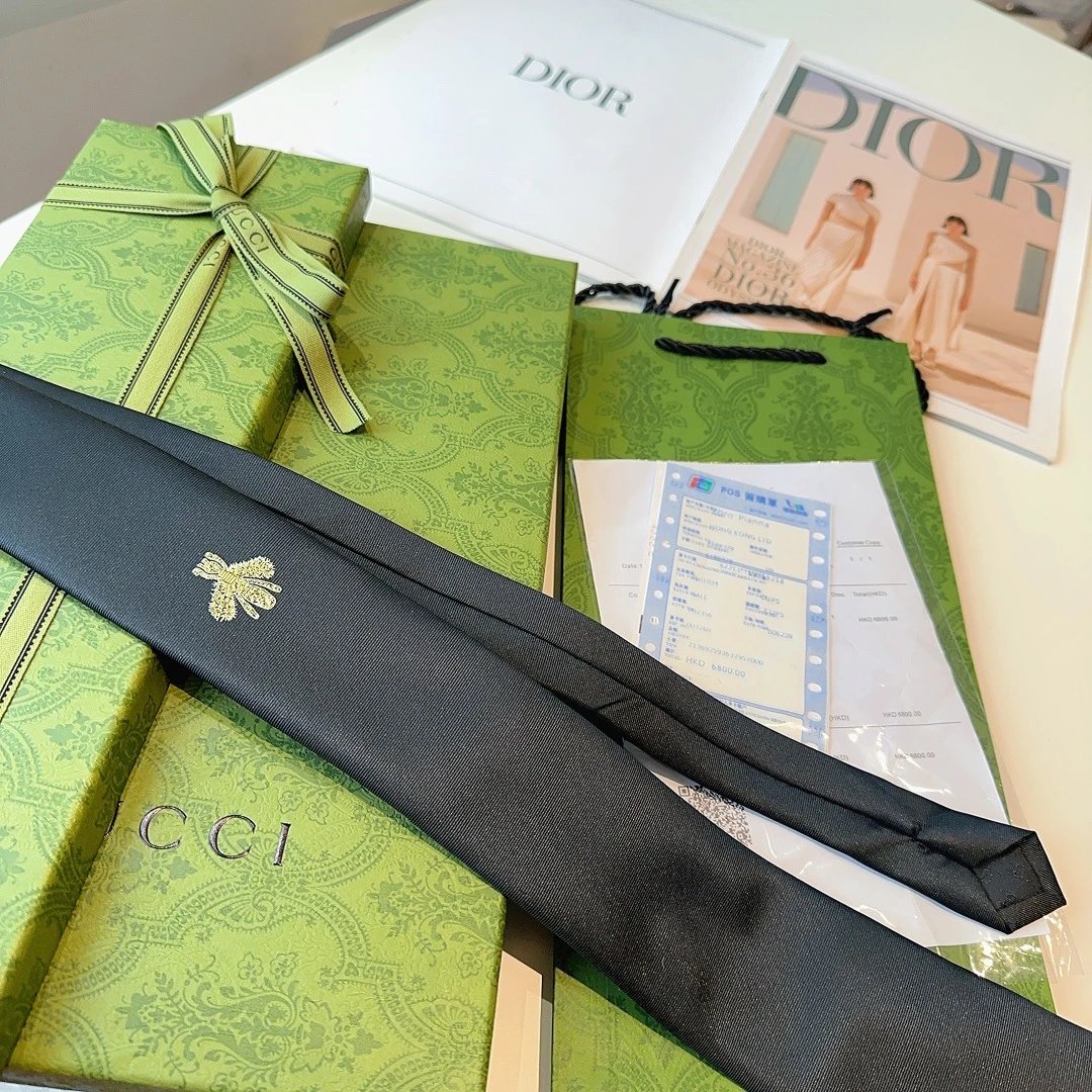 Gucci Silk Tie Ver.O — QC