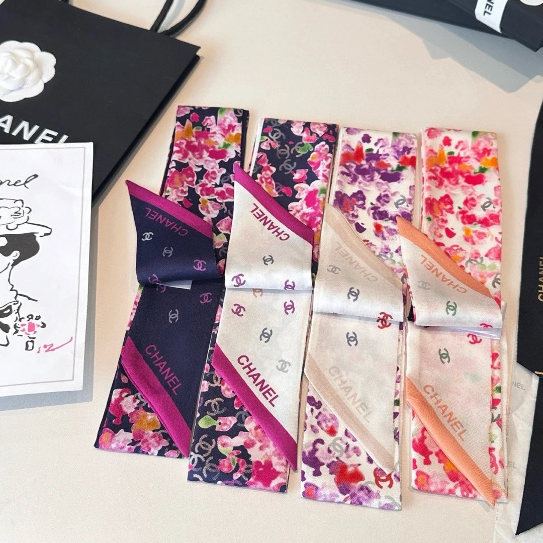 Chanel Silk Hair Ribbon Ver.C — QC