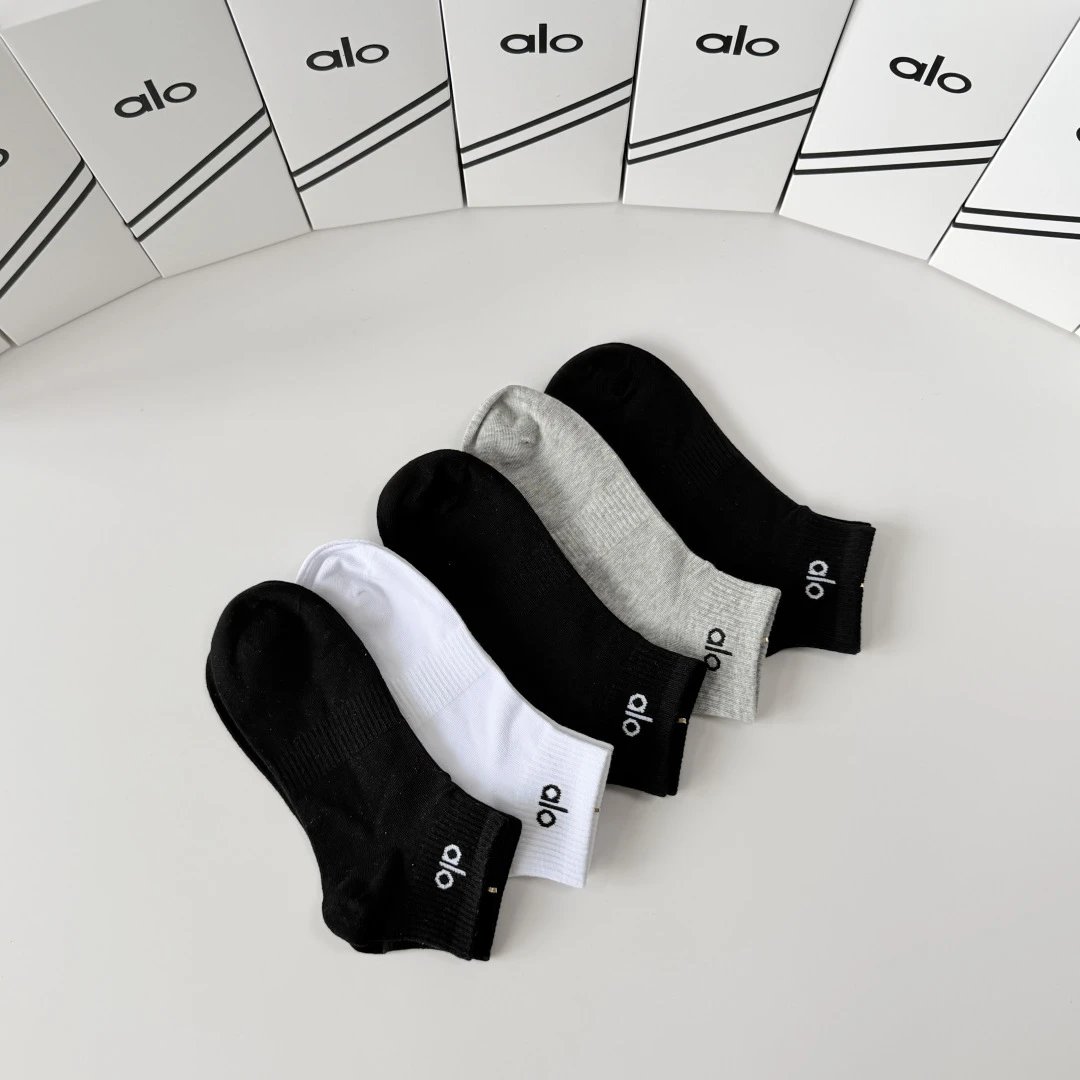 ALO Quarter Socks 5-Pair Box Ver.A — photo 8