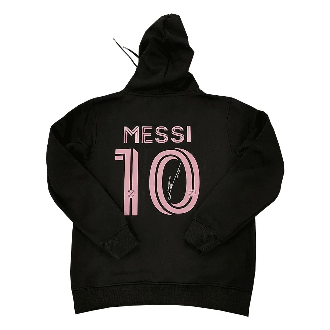 Inter Miami 2023 MESSI 10 CF Sweater Hoodie 24 Black — Zdjęcie 2