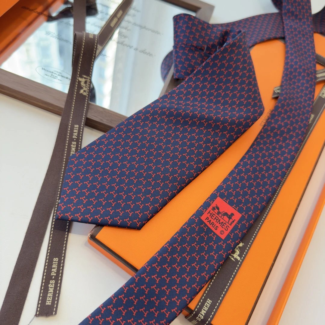Hermes Silk Tie Ver.K — Photo 5