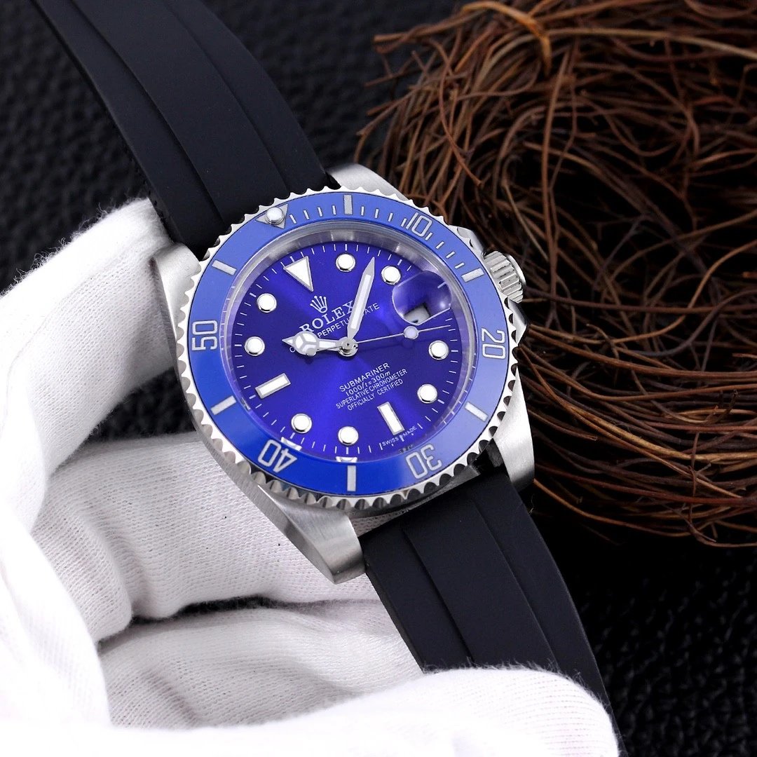 Rolex Submariner Rubber Automatic Watch — QC