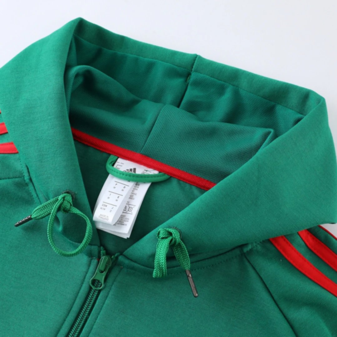Mexico 2022 Hoodie Tracksuit 23 Green — Photo 12