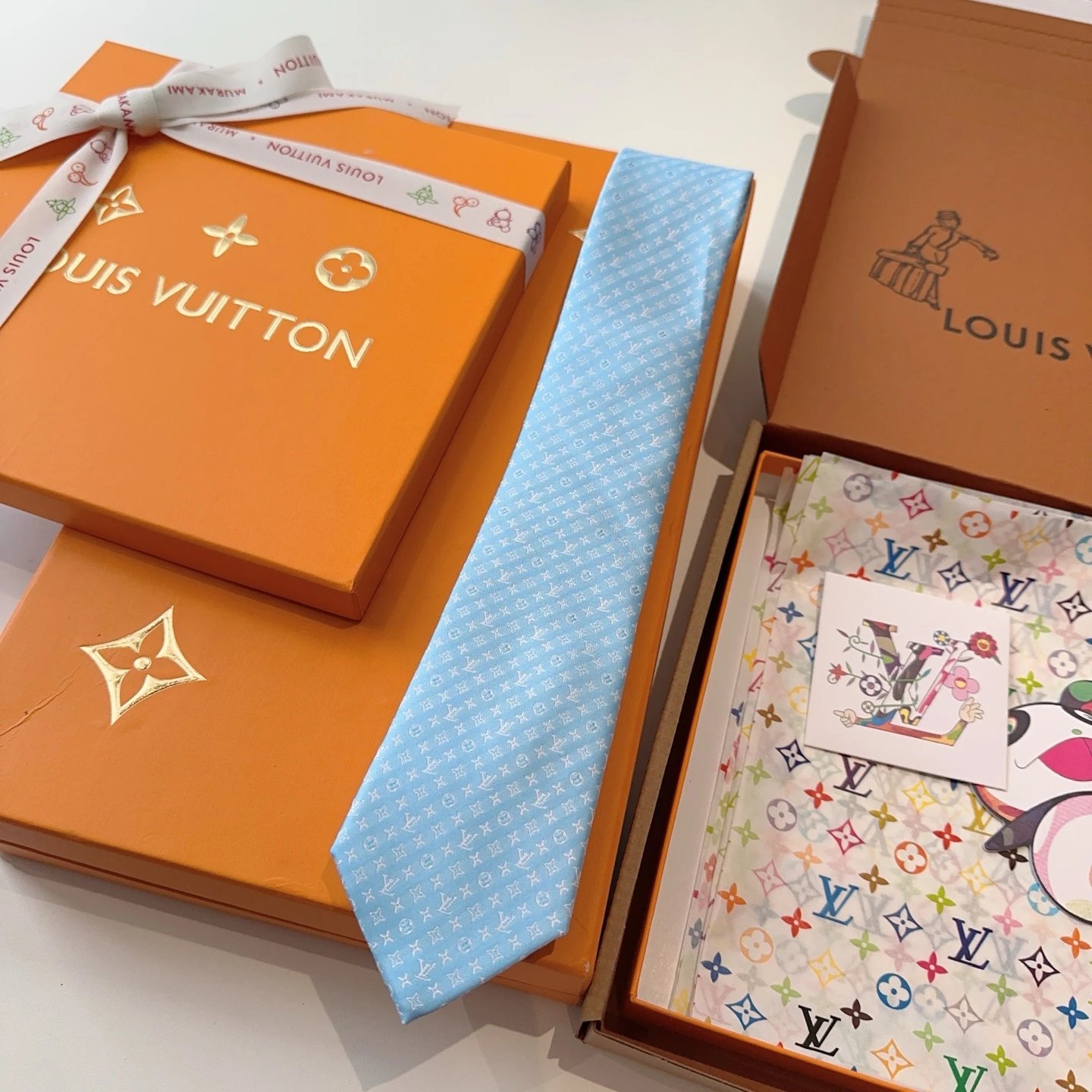 Louis Vuitton Silk Tie Ver.P — QC