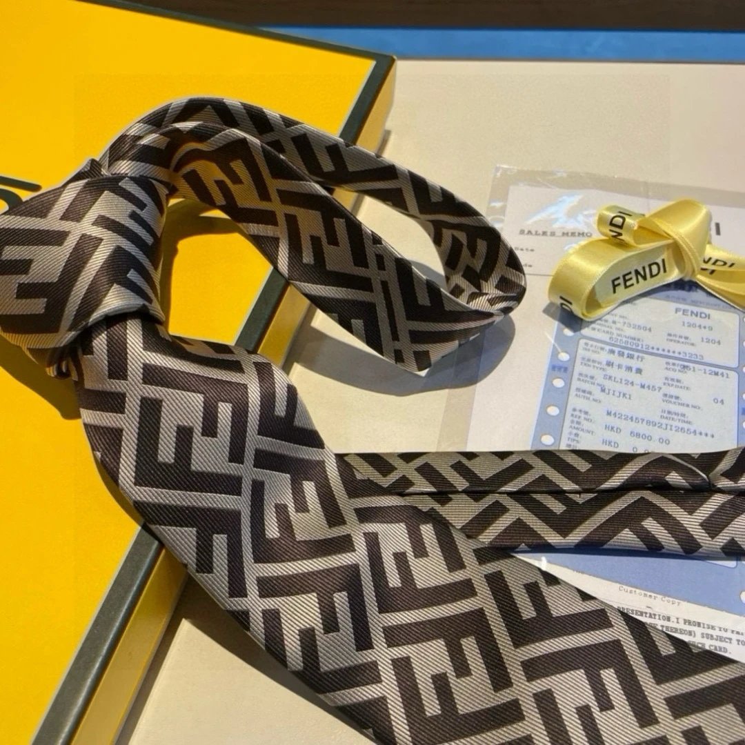 Fendi Silk Tie Ver.C — QC