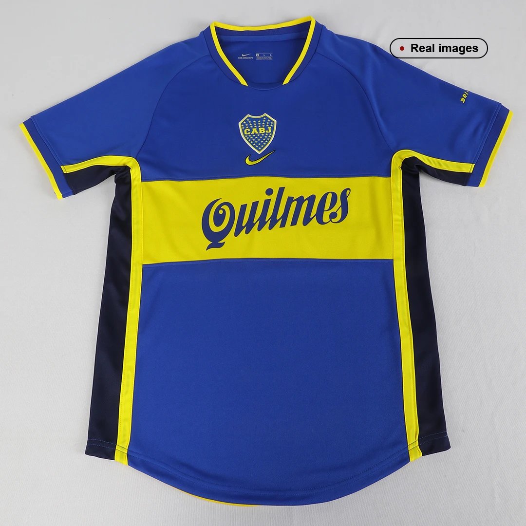 Boca Juniors 2001/02 Retro Home Jersey — photo 7