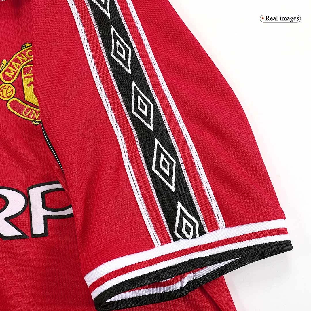 Manchester United 98/00 Retro Home Jersey — Zdjęcie 13