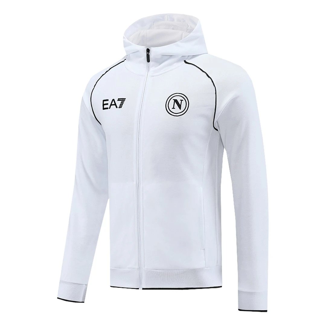 Napoli Hoodie Tracksuit 2023 24 White — photo 6